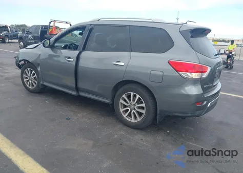 2015 Nissan Pathfinder Sv z USA, uszkodzony, nr VIN 5N1AR2MN6FC658047